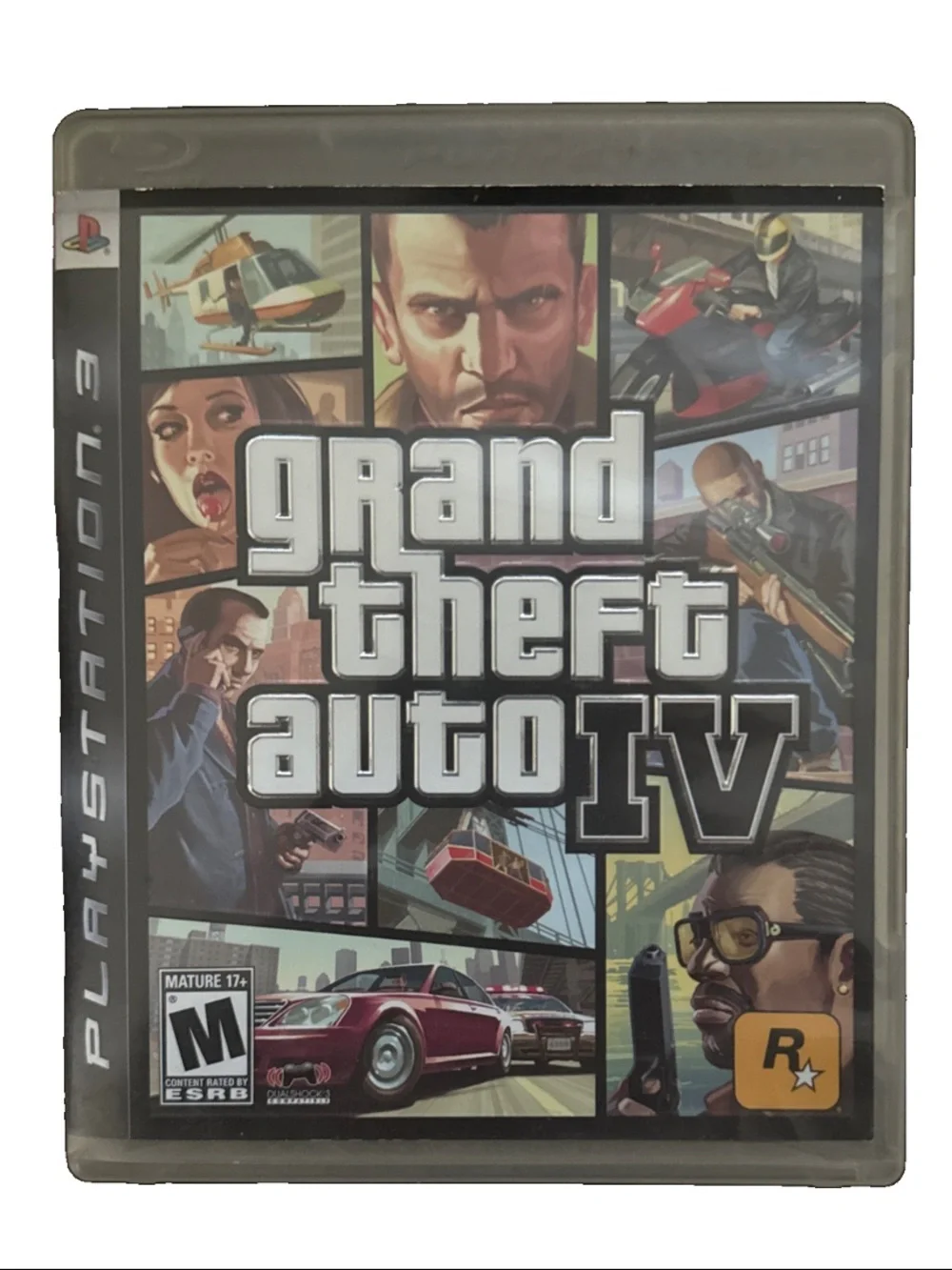 Grand Theft Auto IV For PS3 Game & Manual